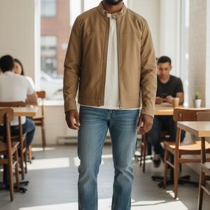 Michael Kors Men's Tan Lightweight Jacket